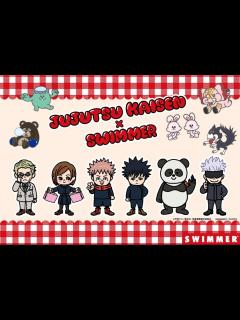 [x]TVアニメ『呪術廻戦』×「SWIMMER」のコラボレーション！2025年10月に東京でPOPUP SHOP開催☆ | アイピーフォー株式会社の ...