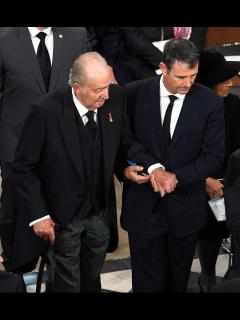 [x]Former King of Spain Juan Carlos Attends Queen Elizabeth II's Funeral