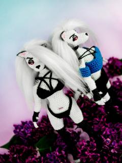 [x]Custom Loona Wolf Doll , Yiff, Anthro Art Doll, Nsfw Plush, Custom ...