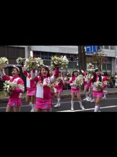 [x]20161120 北海道日本ハムファイターズ 優勝パレードのファイターズガール - YouTube