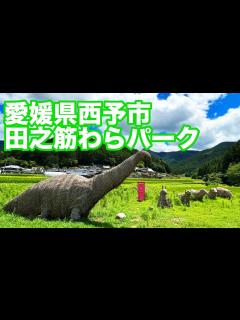 [x]愛媛県 西予市 田之筋わらパーク(2023.8.4) - YouTube