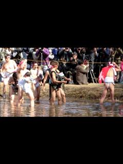 [x]2017年平成29年2月25日四街道市和良比皇産霊神社 奇祭はだか祭り 宮参り＆幼児祭礼＆田植え - YouTube