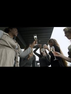 [x]パーティーで出されるアルコール飲料のグラス：無料の動画素材