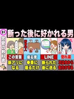 [x]勝手に立場が逆転する！断った後に気になる人の特徴【恋愛心理学