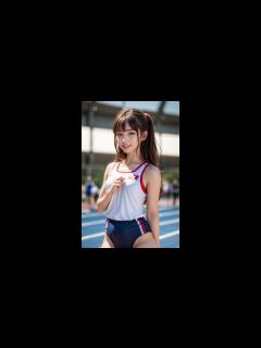 [x]【4K AI LookBook】陸上ユニフォームでスポーティーに決める！| Athletic LookBook in Track and ...