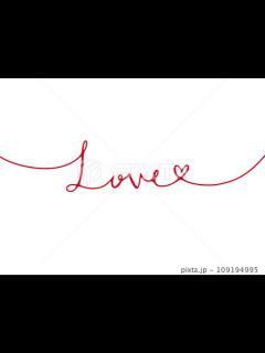 [x]loveのレタリング文字のイラスト素材 [109194995] - PIXTA