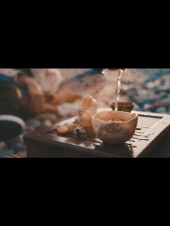 [x]熱いお茶のカップ：無料の動画素材